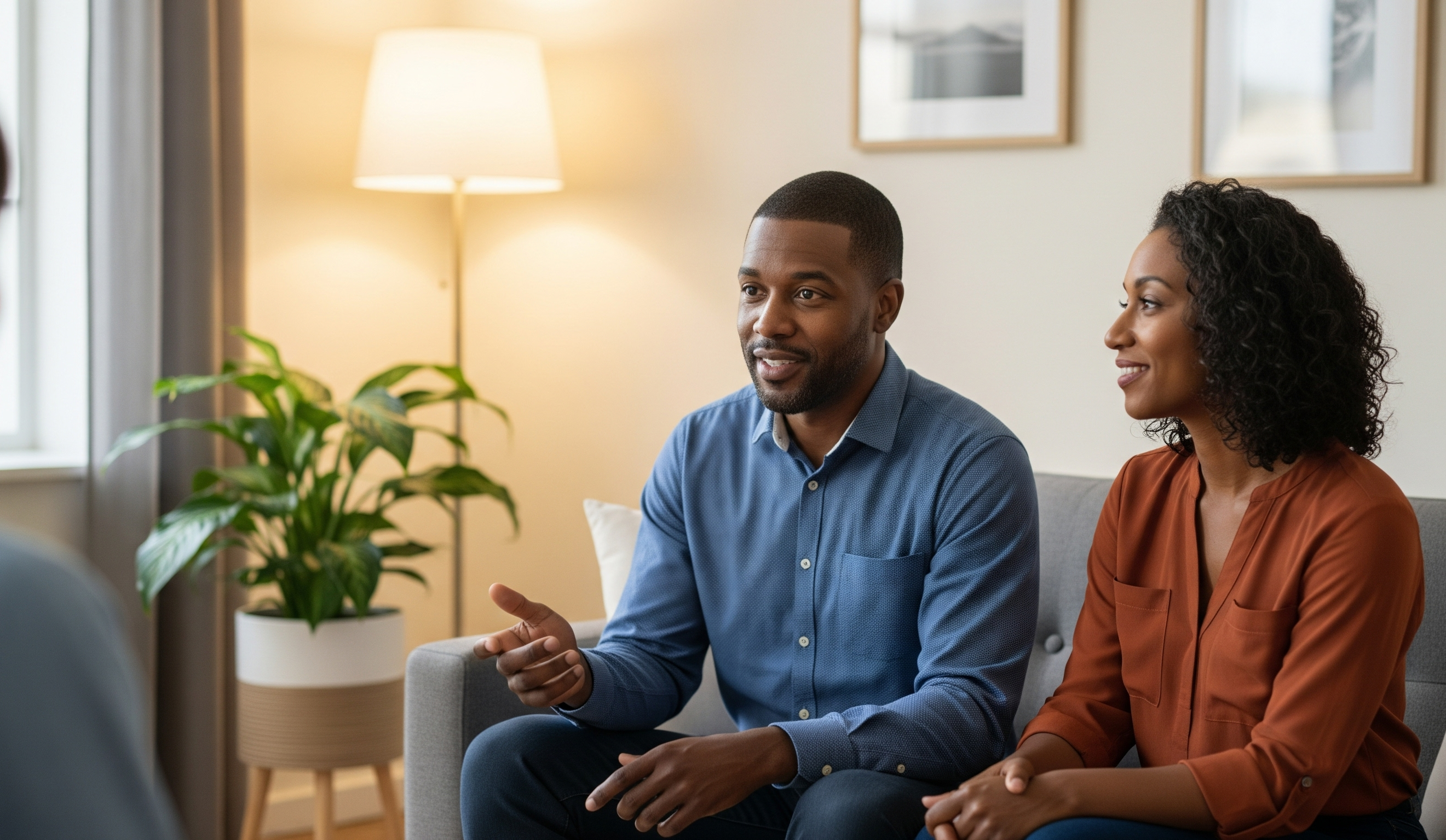 In-person counseling session