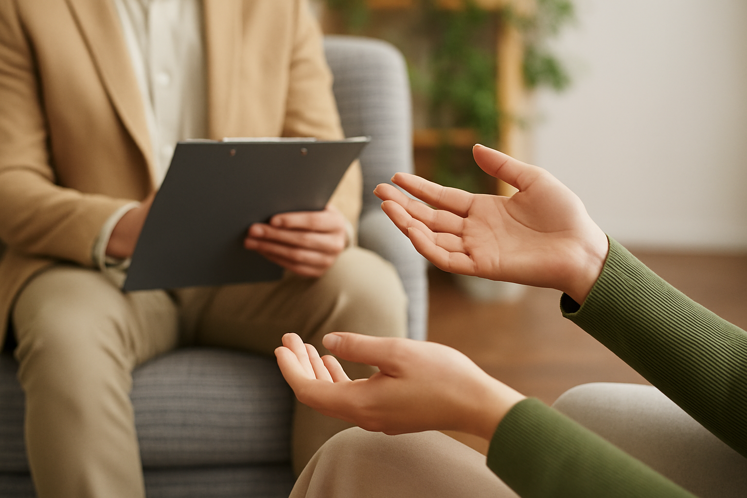 Counseling session illustration