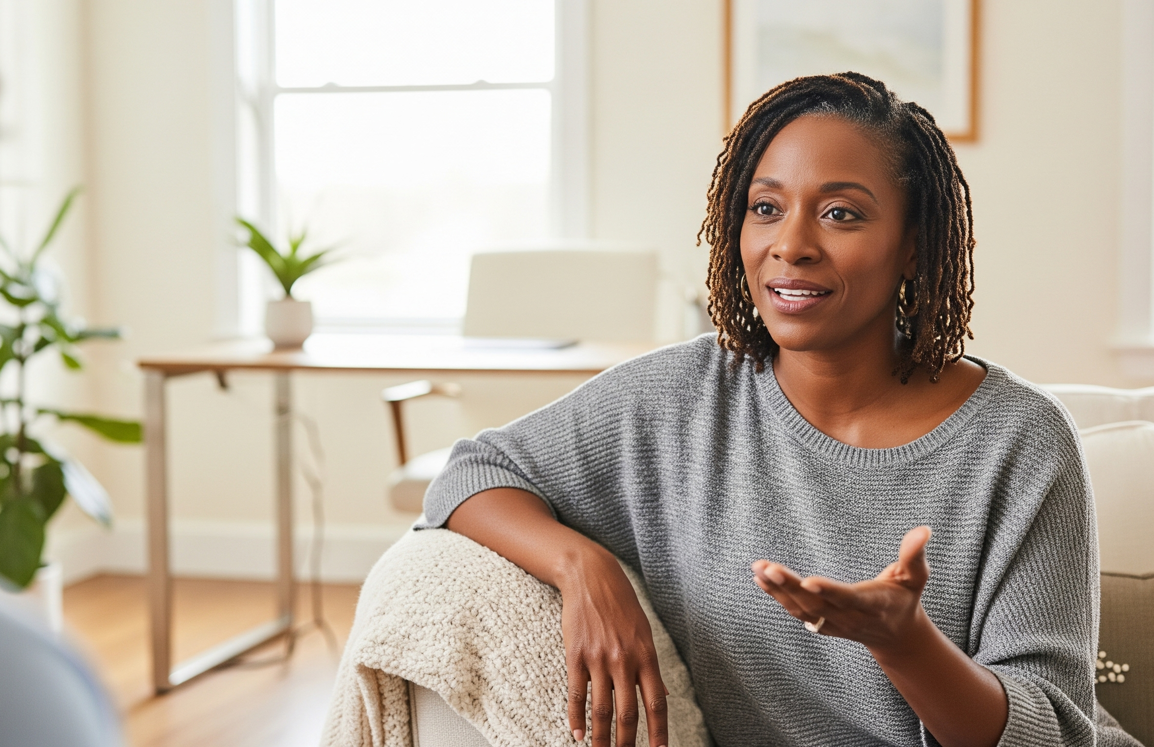 In-person counseling session