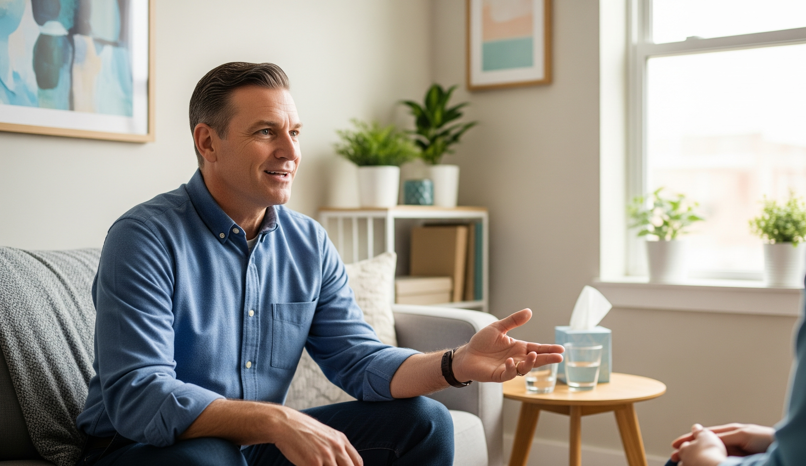 In-person counseling session